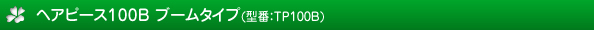 ヘアピース100Bブームタイプ 型番TP100B